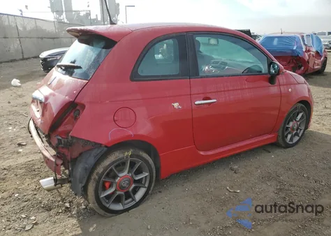 2012 Fiat 500 Abarth from USA, damaged, VIN 3C3CFFFH8CT337233